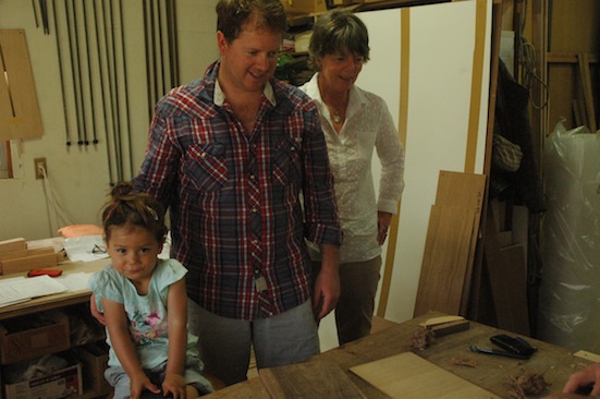 木工ワークショップ　外国人