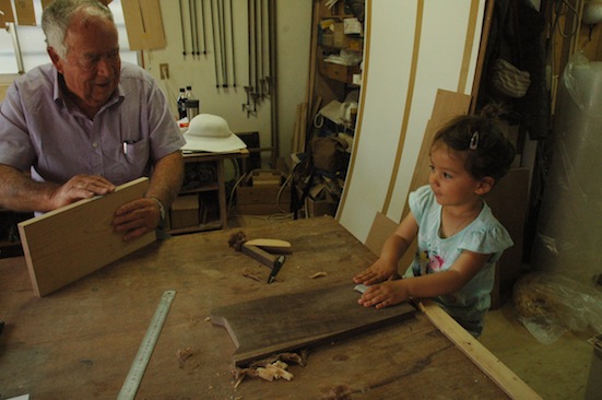 木工ワークショップ　外国人