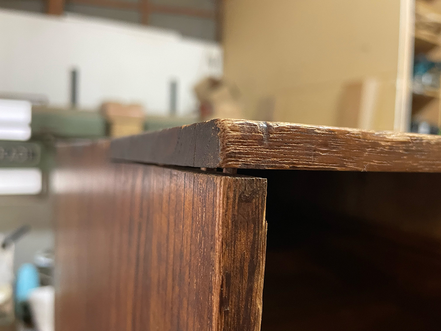 掛け軸収納箱修理